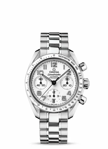 Omega Speedmaster Date 38 Stainless Steel / White / Bracelet 324.30.38.40.04.001 (32430384004001)